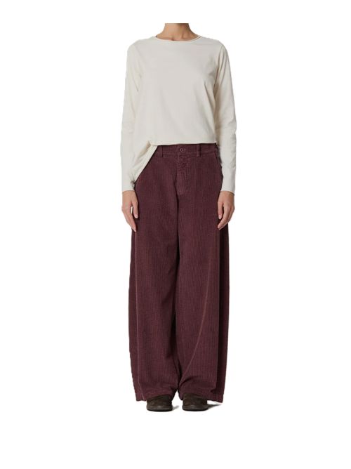 panta sbam - velluto Labo.art | L972FP014033009 SASSO